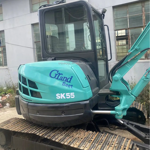 Miniexcavadora usada Kobelco Sk50 Sk55, oruga hidráulica Kobelco Sk50 Sk55, miniexcavadora usada de 5 toneladas - Product Image 4