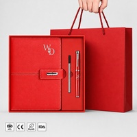 Set de Regalo Ejecutivo, Agenda A5, Bolígrafo Metálico, para Promoción Corporativa, Logotipo Personalizado, Regalos de Oficina Ejecutiva