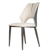 Chaises de cuisine design moderne et européen en stock Chaises de table à manger en métal disponibles en différentes couleurs