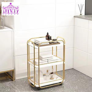 Luce di lusso oro bianco ferro salone di <span class=keywords><strong>bellezza</strong></span> carrello per ciglia moderno per bagno camera da letto magazzino scuola supermercato <span class=keywords><strong>officina</strong></span> - Product Image 6