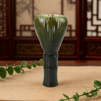 Fouet à matcha en résine Dingyue, agitateur de thé imitation, outil réutilisable pour la cérémonie du thé, accessoire pour la préparation du matcha pour débutants, vente en gros, fouet à thé