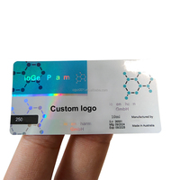Étiquette autocollante holographique pour flacon en verre étanche VS-023 3 ml, étiquette personnalisée 10 ml, étiquettes adhésives 3 ml avec marque