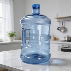 <strong>Prime</strong> Day Deals Clear Plastic Raw Material Blue PC 20L 19L 18.9Liter 18Litre 5 Gallon Pet <strong>Bottle</strong> for 5Gallon Spring Water - Product Image 1