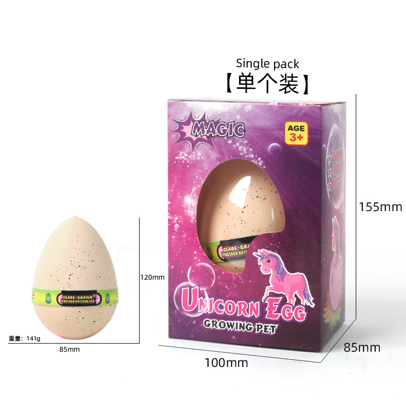 Oeuf d'incubation de licorne de couleur de peau