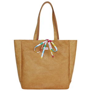 Bolsa de Papel para Llevar al Hombro, Ecológica, Reversible, Lavable, Personalizada, de Papel Kraft, WDupont Tyvek - Product Image 2