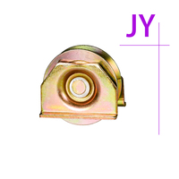 Rouleau de roulette de Support de clôture de porte coulissante avec rainure V/Y/U utilisé avec la taille de la piste 24-40 pouces