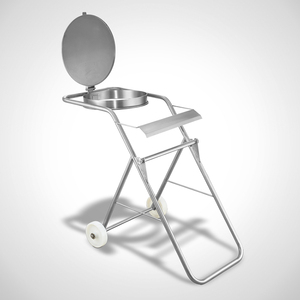 JH-Mech porta sacchetti per la spazzatura a buon mercato prezzo robusto Laege capacità a <span class=keywords><strong>muro</strong></span> anello incernierato in acciaio inox porta sacchetti per la spazzatura <span class=keywords><strong>da</strong></span> esterno - Product Image 2