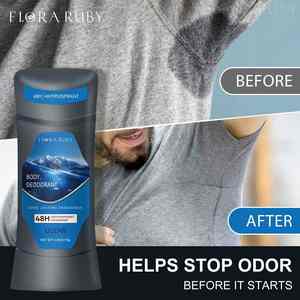 Desodorante en Barra de Fragancia Refrescante de Larga Duración, No Irritante, 48H, No Mancha la Ropa, Fórmula Herbal para Hombre - Product Image 4