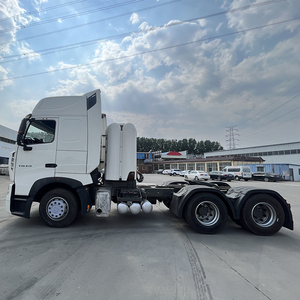 Camions d'occasion Sinotruk HOWO T7H Sitrak Camc 6X4 CNG, <span class=keywords><strong>Tracteur</strong></span> routier à bas prix, 10 pneus, 430 CV, <span class=keywords><strong>pont</strong></span> à suspension pneumatique, Camion CNG à vendre - Product Image 2