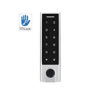 Controllo accessi con tastiera Touch impermeabile IP66 con sistema di controllo accessi con impronte digitali TTLock per campanello