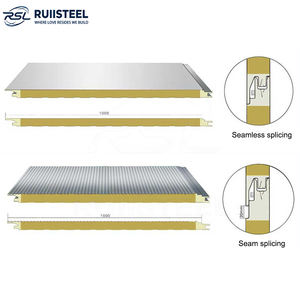 Paneles Sándwich de Acero Ignífugos con Aislamiento Térmico para Paredes Exteriores a <span class=keywords><strong>Precio</strong></span> Competitivo por <span class=keywords><strong>M2</strong></span> - Product Image 3
