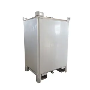 550 Gallon Milk Storage Equipment Tote Tank Stainless Steel 304 316 Metal Container with lid