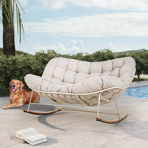 Muebles <span class=keywords><strong>de</strong></span> Hotel <span class=keywords><strong>Sillones</strong></span> Grandes <span class=keywords><strong>de</strong></span> Exterior Mecedora Colgante <span class=keywords><strong>de</strong></span> Huevo para Patio Juego <span class=keywords><strong>de</strong></span> Balcón Asiento Doble <span class=keywords><strong>de</strong></span> Acero Silla Mecedora <span class=keywords><strong>de</strong></span> Jardín - Product Image 1