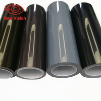 Film de protection pour phares et feux arrière de voiture en TPH transparent fumé noir, gris, bleu clair, vinyle adhésif pour voiture