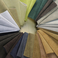 PU coloré doux populaire flocage cuir vente chaude cuir Chamois