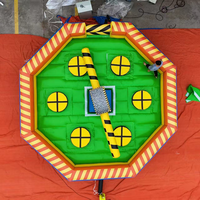 Hualong Équipement de compétition gonflable d'extérieur pour jeu de l'helice, accessoires pour rencontres sportives scolaires, jeu de machine à sauter, team building