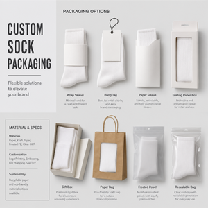 Chaussettes de sport antidérapantes personnalisées pour hommes, chaussettes de compression pour le cyclisme, le basketball, la course à pied, en coton de qualité supérieure, unisexes - Product Image 3