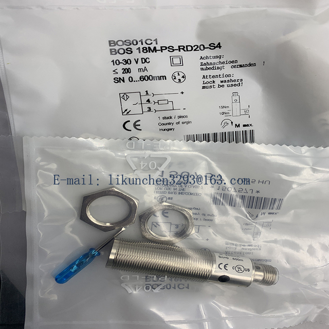 Brand New Original  Photoelectric Switch Sensor BOS00UY BLS 18E-XX-1P-E5-X-S4 One-year Warranty in Stock