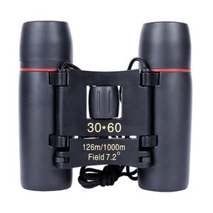 Telescópio Metálico Profissional 30x60 Mini Compacto Binóculos Dobráveis HD Prisma Bak4 Portátil para Observação de Aves ao Ar Livre Camping - Product Image 1