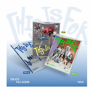 TWICE 4TH FULL ALBUM THIS IS FOR Álbum de CD auténtico de Kpop con tarjeta fotográfica exclusiva, mercancía popular del grupo femenino JYP - Product Image 4