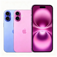 Venta al Por Mayor de Teléfonos Apple Usados Genuinos Grado A+, iPhone 16 con Sistema Estable, Pantalla de 6.1 Pulgadas, 4 Colores Opcionales, Gran Inventario