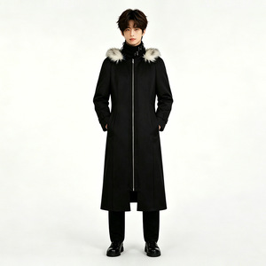 Star's Edge Bungo Stray Dogs Atsushi Nakajima IF Route Cosplay Trench-coat avec col en fourrure - Product Image 4