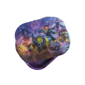 Bandeja de cigarrillos de hojalata de 180*140mm transfronteriza, bandeja de cigarrillos de estilo nuevo de Navidad con placa de Metal de cubierta magnética - Product Image 6