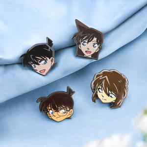 Japanische klassische Anime-Legierung Abzeichen Conan Emaille Pin - Product Image 2