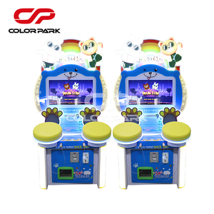 Parco colorato piccolo batterista musica video giochi per bambini macchina da gioco arcade - Product Image 3