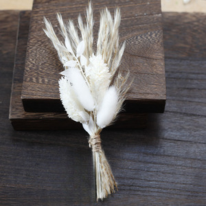 Mini-bouquets de <span class=keywords><strong>fleurs</strong></span> séchées G198 pour mariage, corsages de mariée et de demoiselles d'honneur, souvenirs, articles décoratifs - Product Image 4