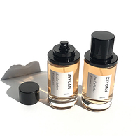 Flacons de Parfum de Luxe à Col Sertissable avec Bouchon Magnétique 100ml, Atomiseur de Cologne à Pulvérisation Fine, Vente en Gros