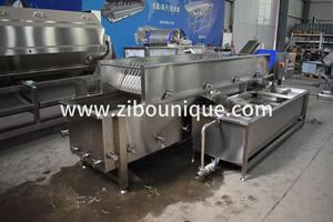 Machine à laver les pousses de haricots en acier inoxydable 304, équipée d'un réservoir de collecte des impuretés. Écran filtrant à 2 couches pratique - Product Image 2