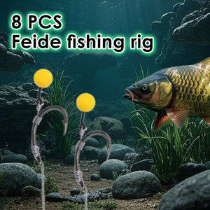 Plateformes <span class=keywords><strong>de</strong></span> pêche prêtes à l'emploi pour la pêche à la carpe dans les eaux calmes Longueur <span class=keywords><strong>de</strong></span> crochet pré-attaché en PE pour des changements rapides d'appâts - Product Image 4