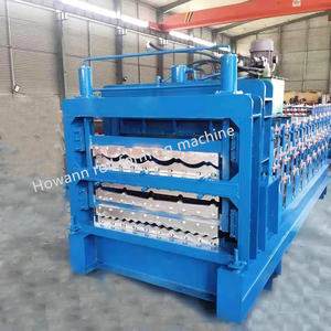 เครื่องม้วนสามชั้นแผ่นหลังคาสี่เหลี่ยมคางหมู R101 TR6 TR4ยอดนิยม - Product Image 4