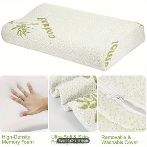 Sản xuất mới bán buôn Lụa tre gót chân tùy chỉnh OEM ODM Bộ nhớ bọt gối - Product Image 2