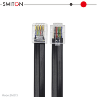 Kabel Telepon RJ12 6 Inti 26awg Pipih