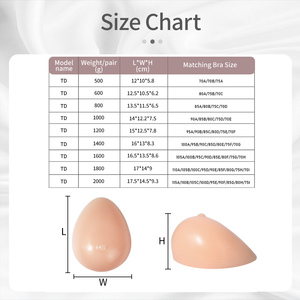 Protesi Mammarie in Silicone Autoadesive OEM/ODM per Mastectomia, Crossdresser, Transgender e Cosplay - Product Image 4