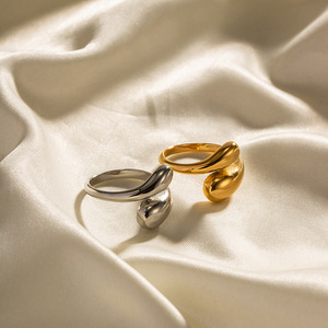 2026 Platinum Plated Stainless Steel Vintage ZIRCON <b>Chunky</b> Waterproof Hypoallergenic Women's <b>Rings</b> Handcrafted Engagement - Product Image 2