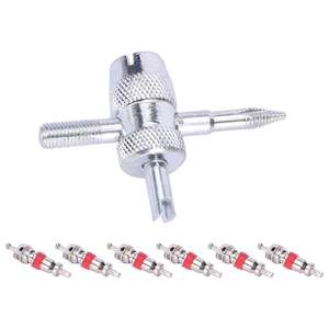 Kit de Herramientas para Cambio de Neumáticos, Juego de Desmontaje y Montaje de Neumáticos, Palancas para Neumáticos, Protectores de Llantas y Ruedas para Automóviles y Motocicletas - Product Image 2