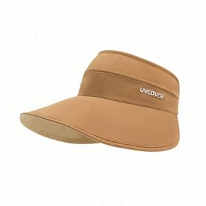 Women <b>Summer</b> <b>Hats</b> Double-sided Sun <b>Hat</b> Female <b>Summer</b> Anti-UV Large Brim Visor Cap Outdoor Sports Sun Visor <b>Hats</b> - Product Image 5