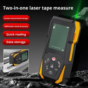 LIANGJIN HS-09A Misuratore Laser a Infrarossi e Telemetro Due-in-Uno, Strumento di Misurazione Portatile per Interni con Precisione a Livello Millimetrico - Product Image 5