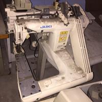 Machine à coudre industrielle à double aiguilles à point de chaînette Juki-1190M 1261 à alimentation par le bras, en bon état d'occasion
