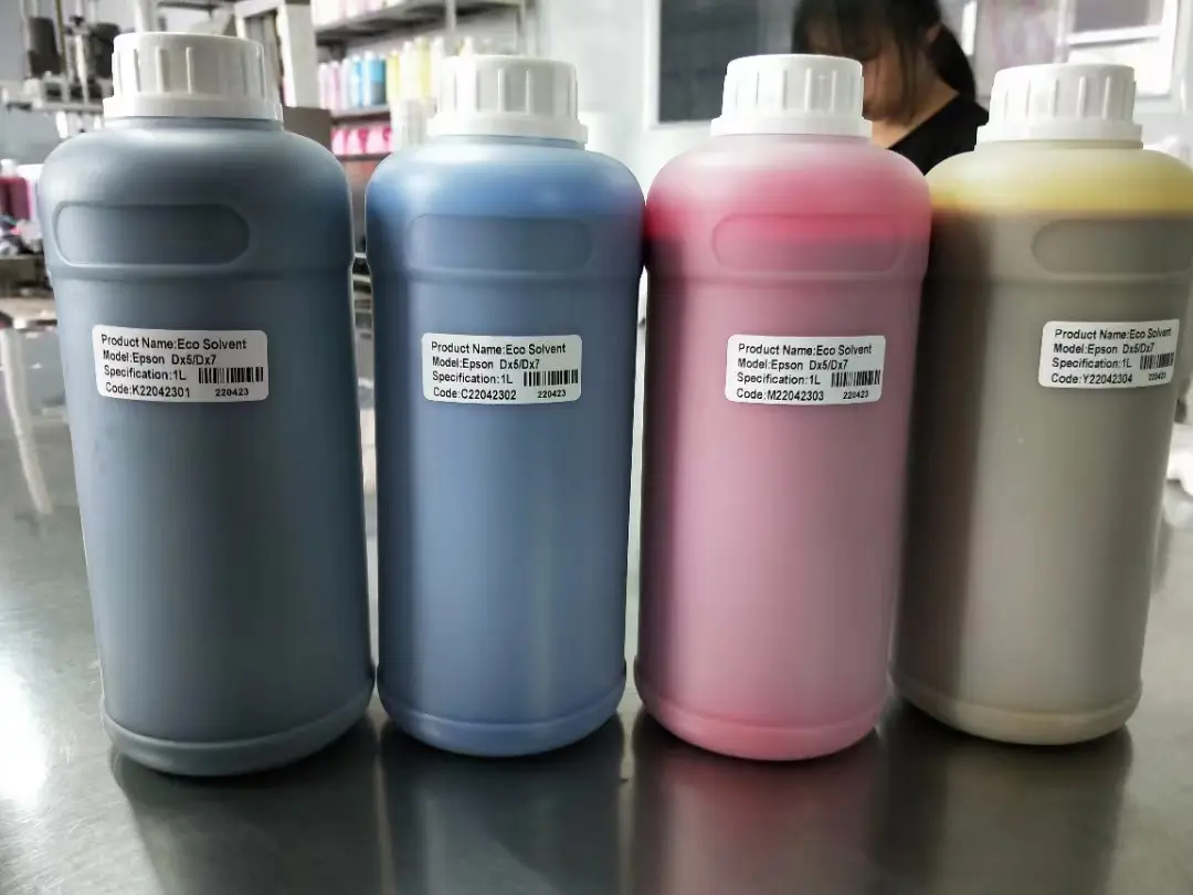 eco solvent ink manufacturer best price eco solvent ink for xp600 dx5 dx7 dx11 i3200 print heads