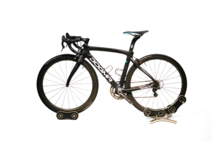 Support de vélo réglable RideNow, universel pour tous types de vélos, support de stationnement pour <span class=keywords><strong>sol</strong></span> en bois pour vélos de route et de montagne - Product Image 5