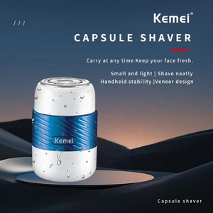 Rasoir intelligent, <span class=keywords><strong>mini</strong></span> design, rasage humide et sec, <span class=keywords><strong>Kemei</strong></span> Km-3210, charge USB, lavable sur tout le corps, rasoir pour homme - Product Image 3