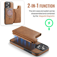Étui de téléphone pour iPhone 18 Pro Max, aimanté, charge sans fil, porte-cartes, support, simili cuir, 17 Air Plus 15 14 13 12