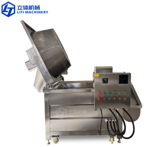 <span class=keywords><strong>Friteuse</strong></span> à <span class=keywords><strong>gaz</strong></span> électrique <span class=keywords><strong>ronde</strong></span> pour frites industrielles, machine à pommes de terre, oignons, snacks commerciaux - Product Image 5