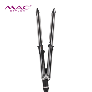 Piastra per <span class=keywords><strong>Capelli</strong></span> MAC 450F 2 in 1 con Terapia alla Cheratina, Piastra in Titanio, Display LCD, Temperatura Regolabile, per <span class=keywords><strong>Capelli</strong></span> Spessi - Product Image 3