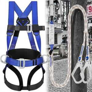 Arnés de Seguridad de Doble Gancho de Gran Protección, Personalizado de Fábrica, para Escalada de Montaña/Control de Incendios/Trabajo Eléctrico - Product Image 1