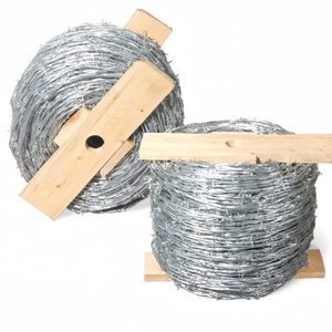 ลวดหนามเหล็ก ลวดรั้วหนามเมือง ลวดหนามเหล็กมามม์ หนึ่งม้วนมีกี่เมตร - Product Image 1